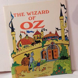 The Wizard of Oz Vinyl Record and Book 1970